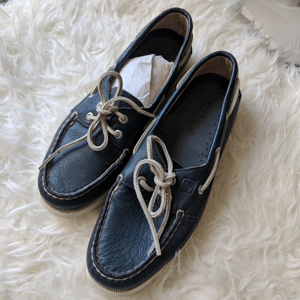 Navy Sperry's - brand new!